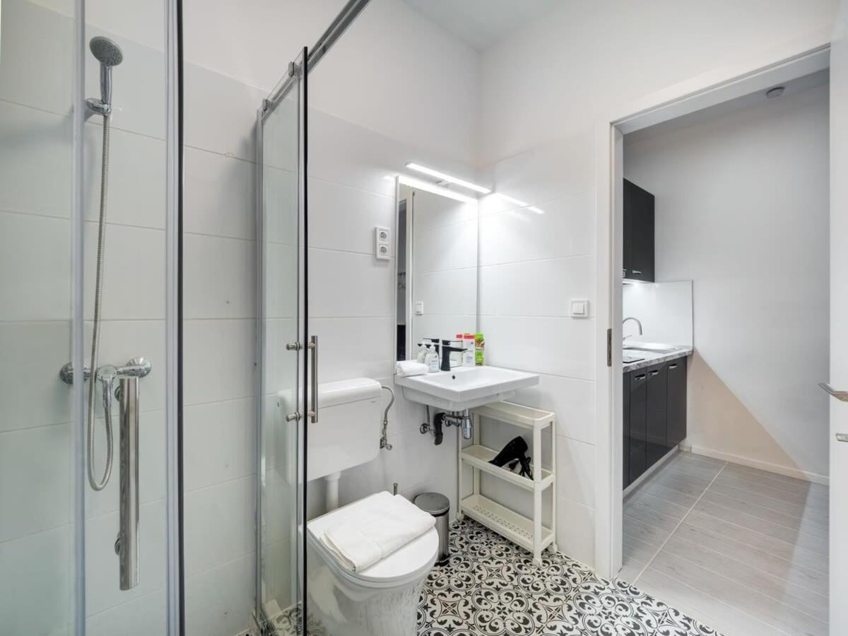 Cute Central Studio With Ac Budapest Esterno foto